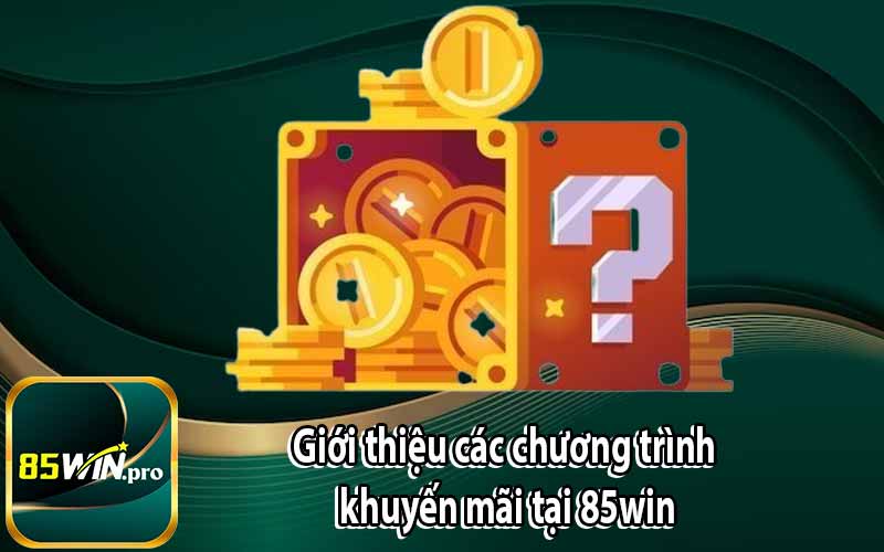 Giới thiệu các chương trình khuyến mãi tại 85win